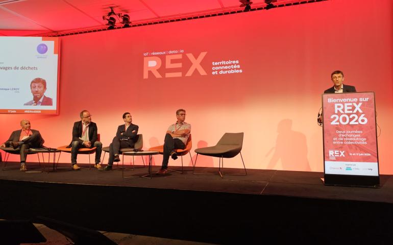 Intervention de Seine-et-Marne Numérique à la 3ème édition du REX territoires connectés et durables